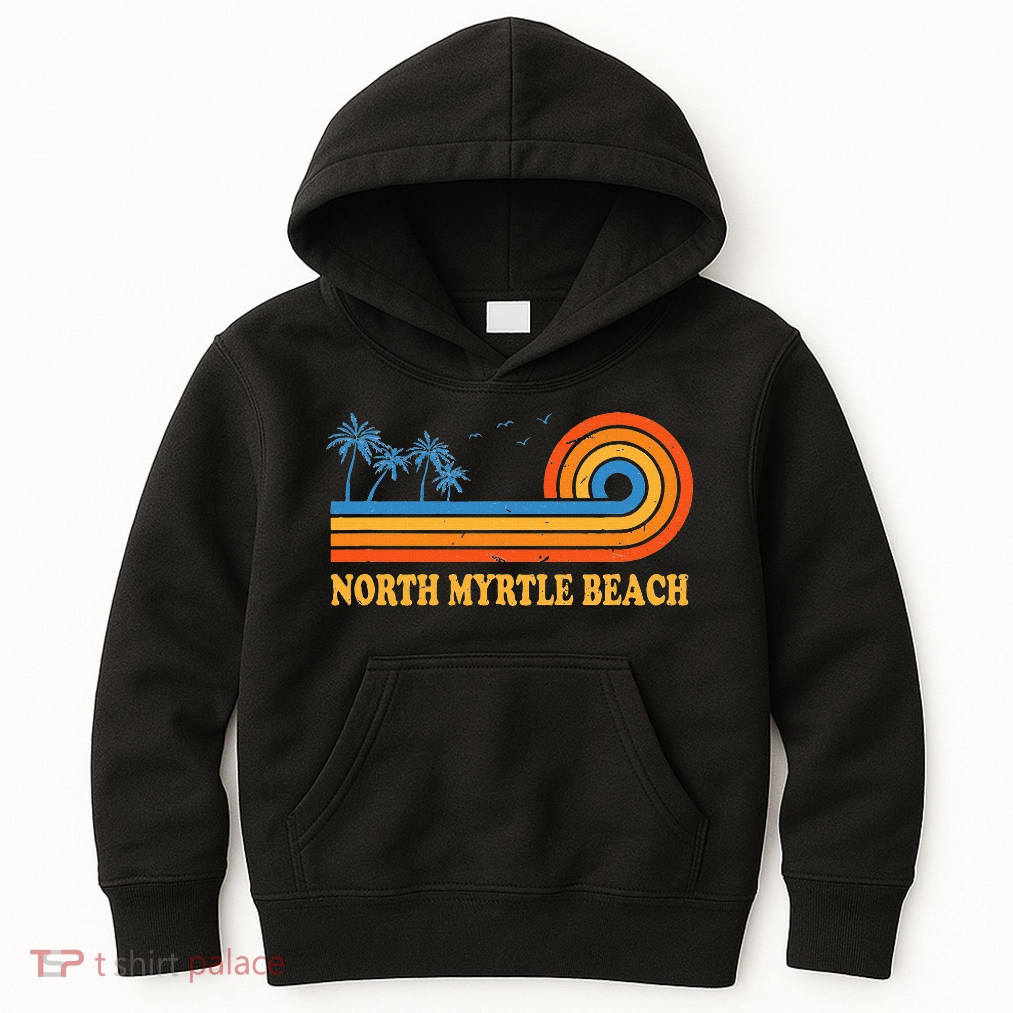 North Myrtle Beach South Carolina Summer Sc Tropical Kids Hoodie