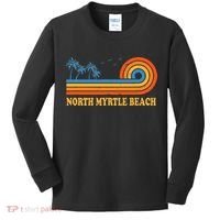 North Myrtle Beach South Carolina Summer Sc Tropical Kids Long Sleeve Shirt thumb 0