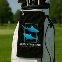 North Myrtle Beach South Carolina Souvenir Golf Towel thumb 2