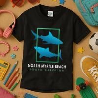 North Myrtle Beach South Carolina Souvenir Kids T-Shirt thumb 3