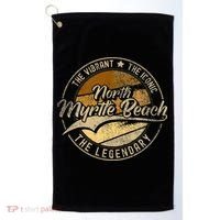 North Myrtle Beach Sc South Carolina Golf Towel thumb 0