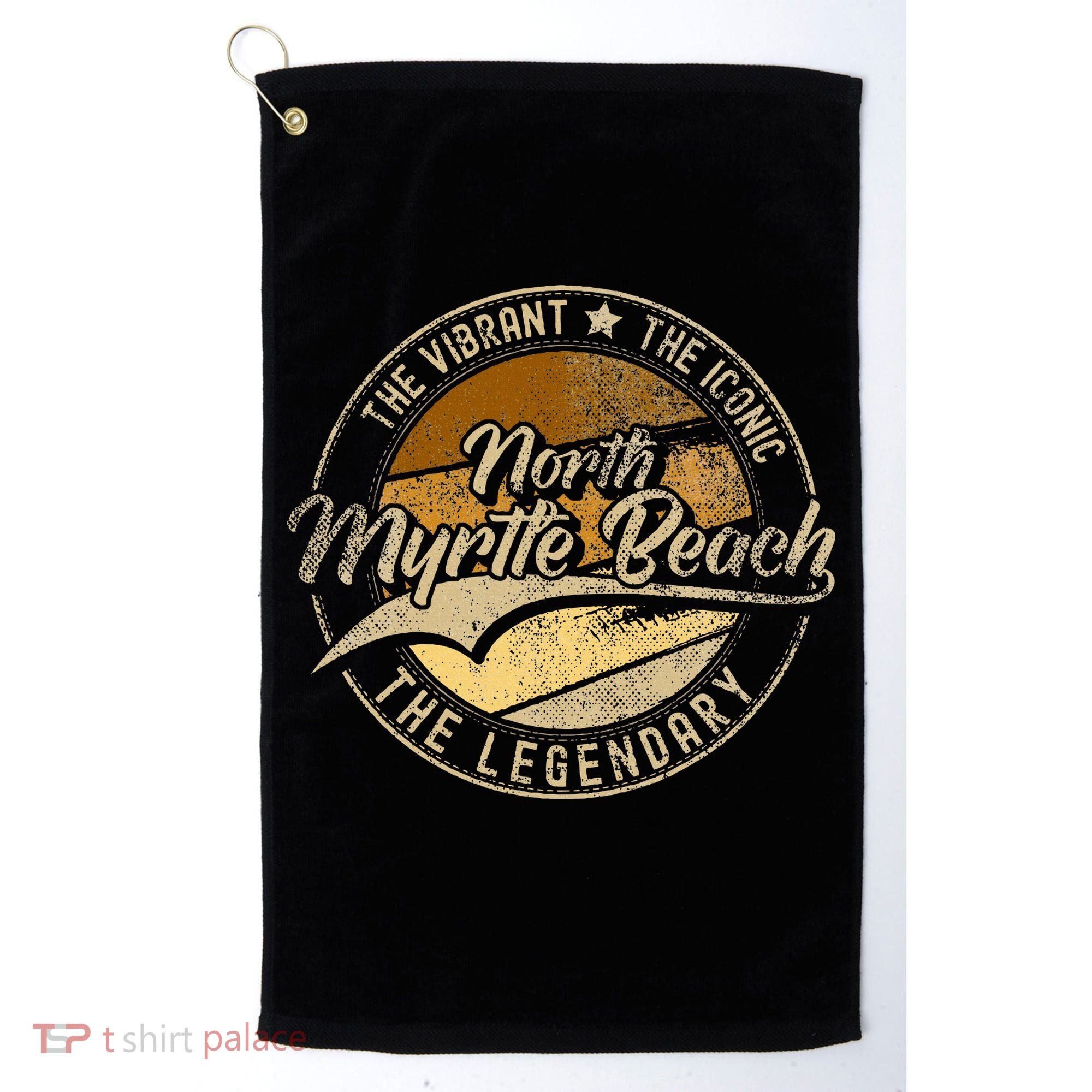 North Myrtle Beach Sc South Carolina Golf Towel
