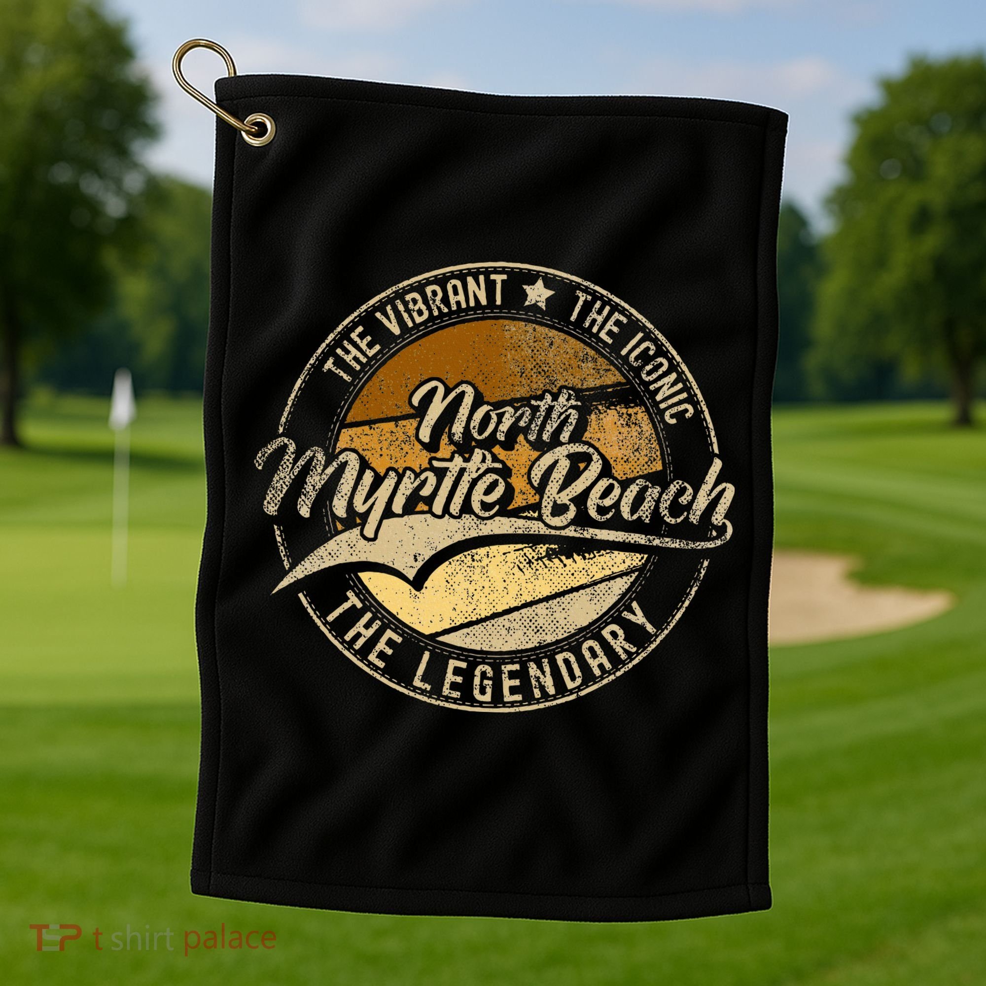 North Myrtle Beach Sc South Carolina Golf Towel
