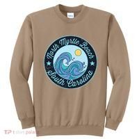 North Myrtle Beach Sc South Carolina Souvenir Nautical Surfe Sweatshirt thumb 0