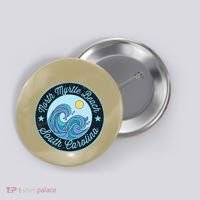 North Myrtle Beach Sc South Carolina Souvenir Nautical Surfe Button thumb 0