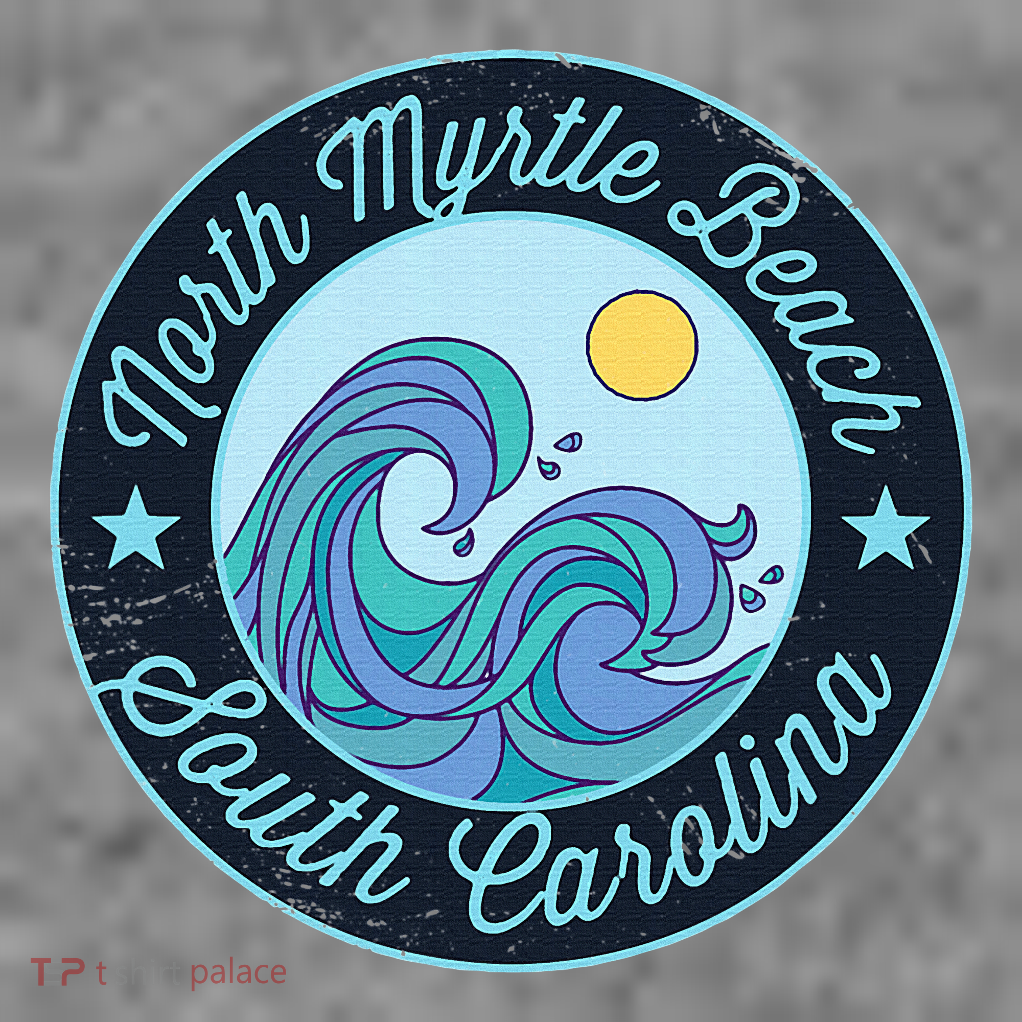 North Myrtle Beach Sc South Carolina Souvenir Nautical Surfe Toddler Hoodie