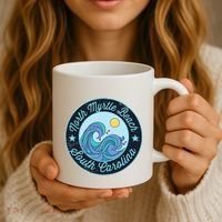 North Myrtle Beach Sc South Carolina Souvenir Nautical Surfe Coffee Mug thumb 3