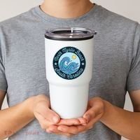 North Myrtle Beach Sc South Carolina Souvenir Nautical Surfe Tumbler thumb 2