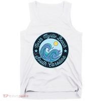 North Myrtle Beach Sc South Carolina Souvenir Nautical Surfe Tank Top thumb 0
