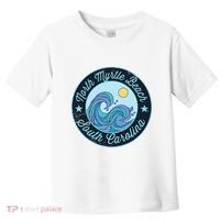 North Myrtle Beach Sc South Carolina Souvenir Nautical Surfe Toddler T-Shirt thumb 0