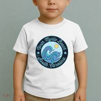 North Myrtle Beach Sc South Carolina Souvenir Nautical Surfe Toddler T-Shirt thumb 2