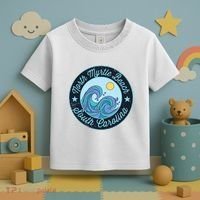 North Myrtle Beach Sc South Carolina Souvenir Nautical Surfe Toddler T-Shirt thumb 3