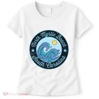 North Myrtle Beach Sc South Carolina Souvenir Nautical Surfe Women's T-Shirt thumb 0