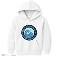 North Myrtle Beach Sc South Carolina Souvenir Nautical Surfe Kids Hoodie thumb 0
