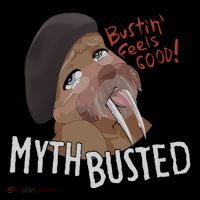 Nasty Myth Busted USA-Made Doggie Bandana thumb 2