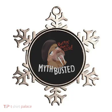 Nasty Myth Busted Ornament