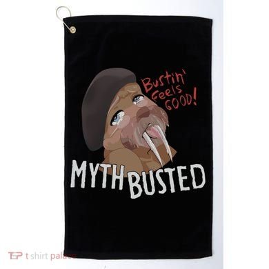 Nasty Myth Busted Golf Towel