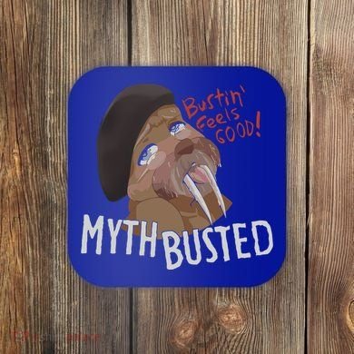 Nasty Myth Busted Coaster