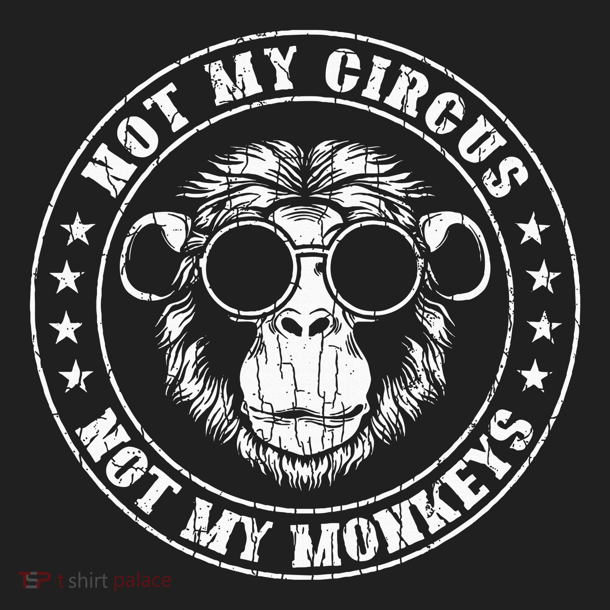 Not My Circus Monkeys Funny Monkey Animal Lover Graphic Hat