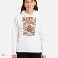 Nashville Music City Tennessee Guitar Hoodie thumb 5