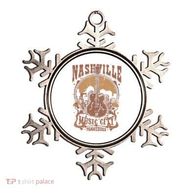 Nashville Music City Tennessee Guitar Ornament