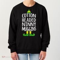 Ninny Muggins! Cotton Headed Funny Christmas Cool Gift Women's Sweatshirt thumb 0
