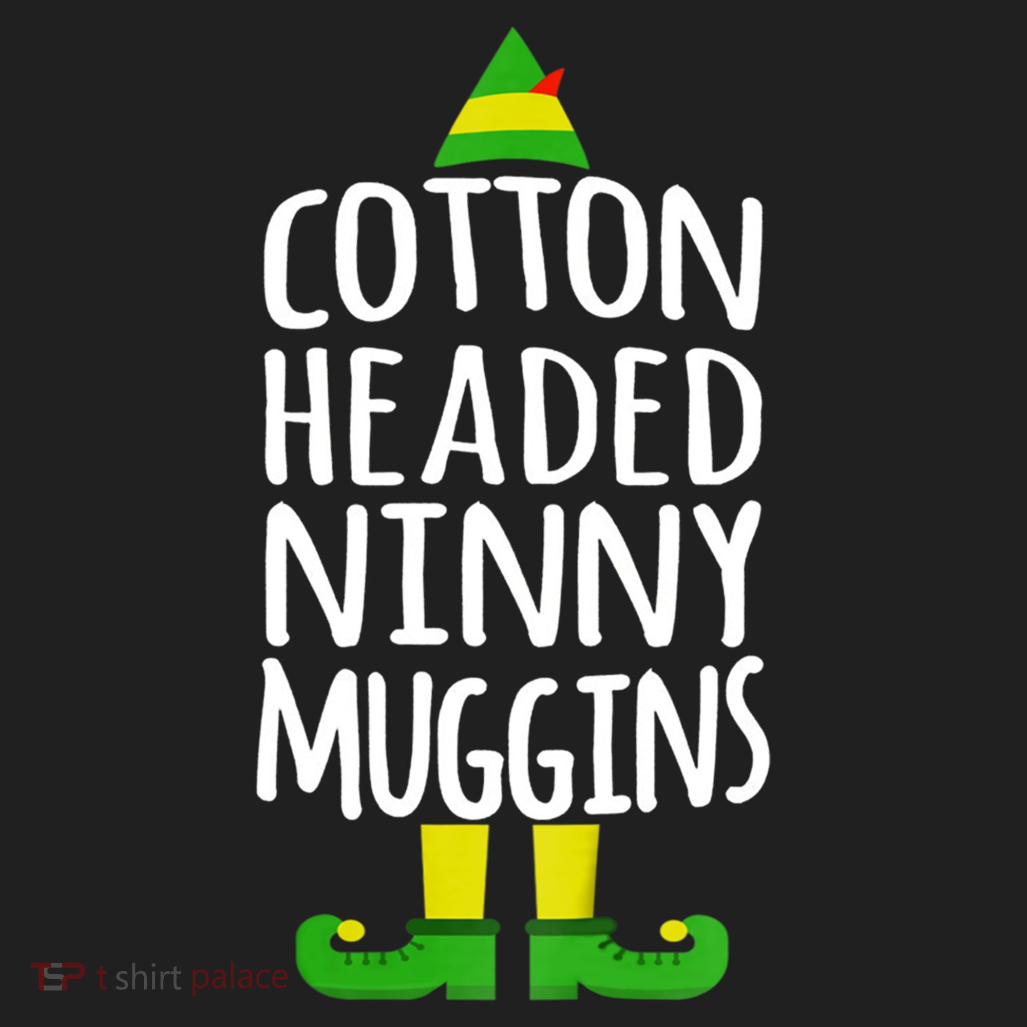 Ninny Muggins! Cotton Headed Funny Christmas Cool Gift Women's Sweatshirt