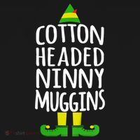 Ninny Muggins! Cotton Headed Funny Christmas Cool Gift Bucket Hat thumb 4