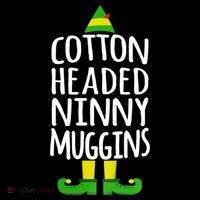 Ninny Muggins! Cotton Headed Funny Christmas Cool Gift Women's Hoodie thumb 2