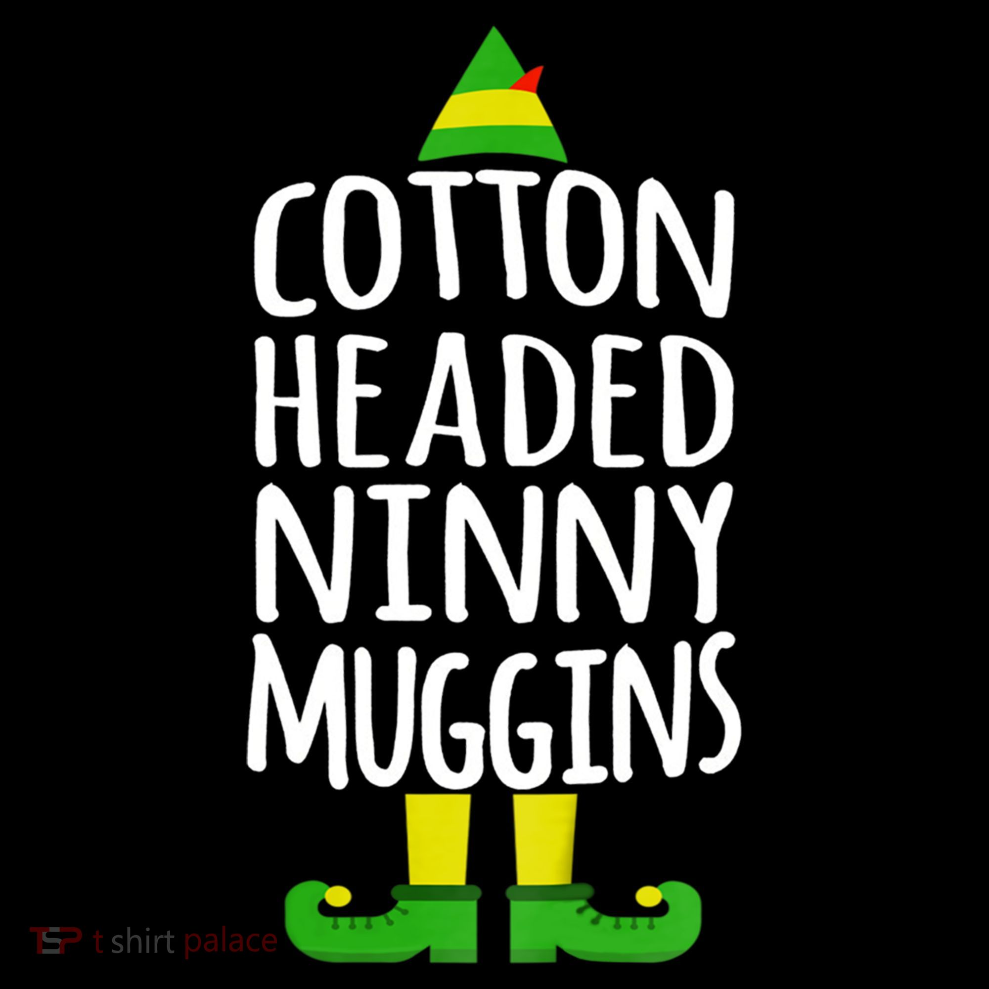 Ninny Muggins! Cotton Headed Funny Christmas Cool Gift Women's Hoodie