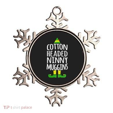 Ninny Muggins! Cotton Headed Funny Christmas Cool Gift Ornament