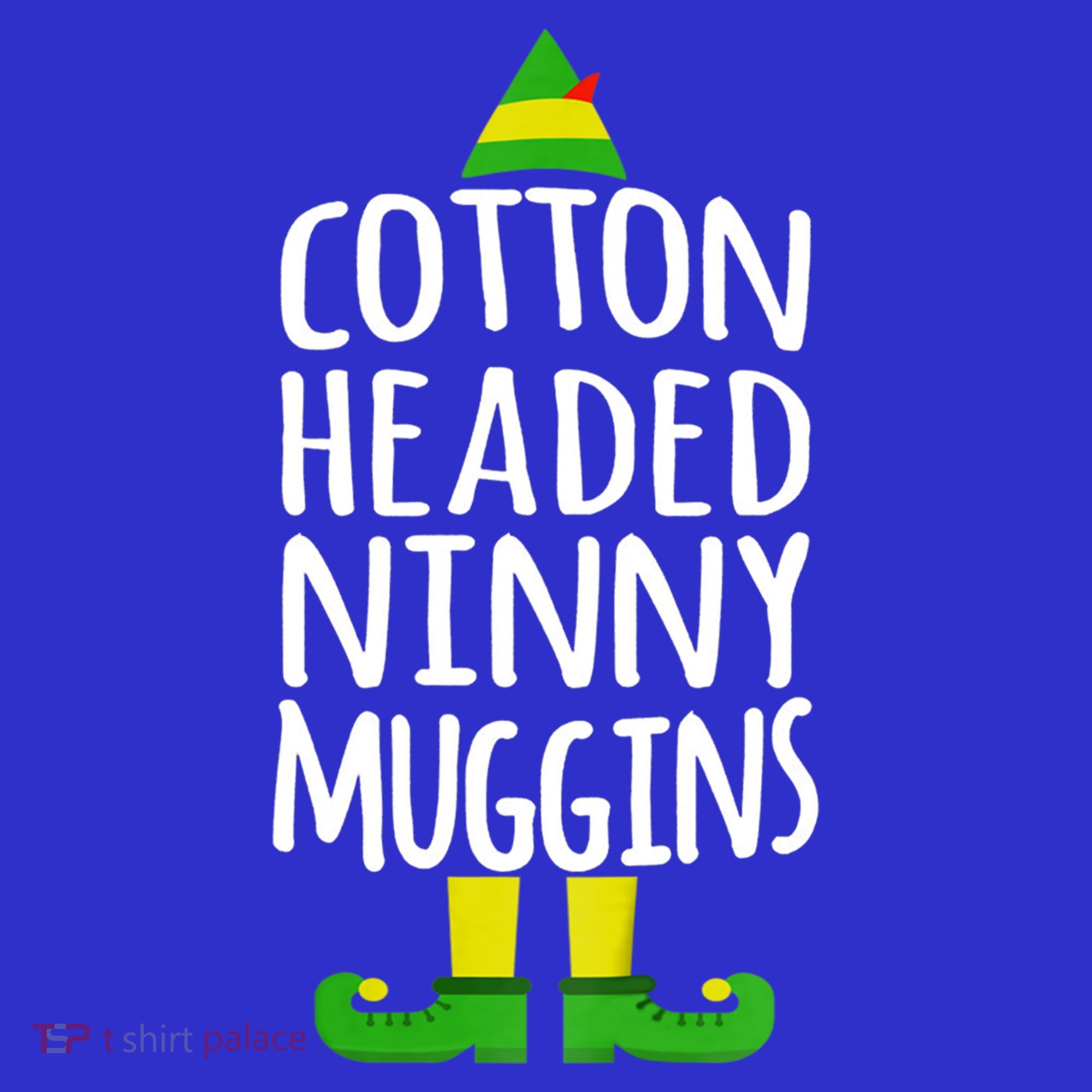 Ninny Muggins! Cotton Headed Funny Christmas Cool Gift Women's Tank Top