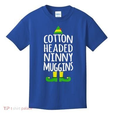 Ninny Muggins! Cotton Headed Funny Christmas Cool Gift Kids T-Shirt