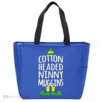 Ninny Muggins! Cotton Headed Funny Christmas Cool Gift Tote Bag thumb 0