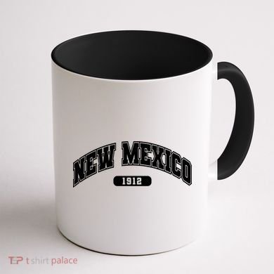 New Mexico Collegiate Style Coffee Mug back