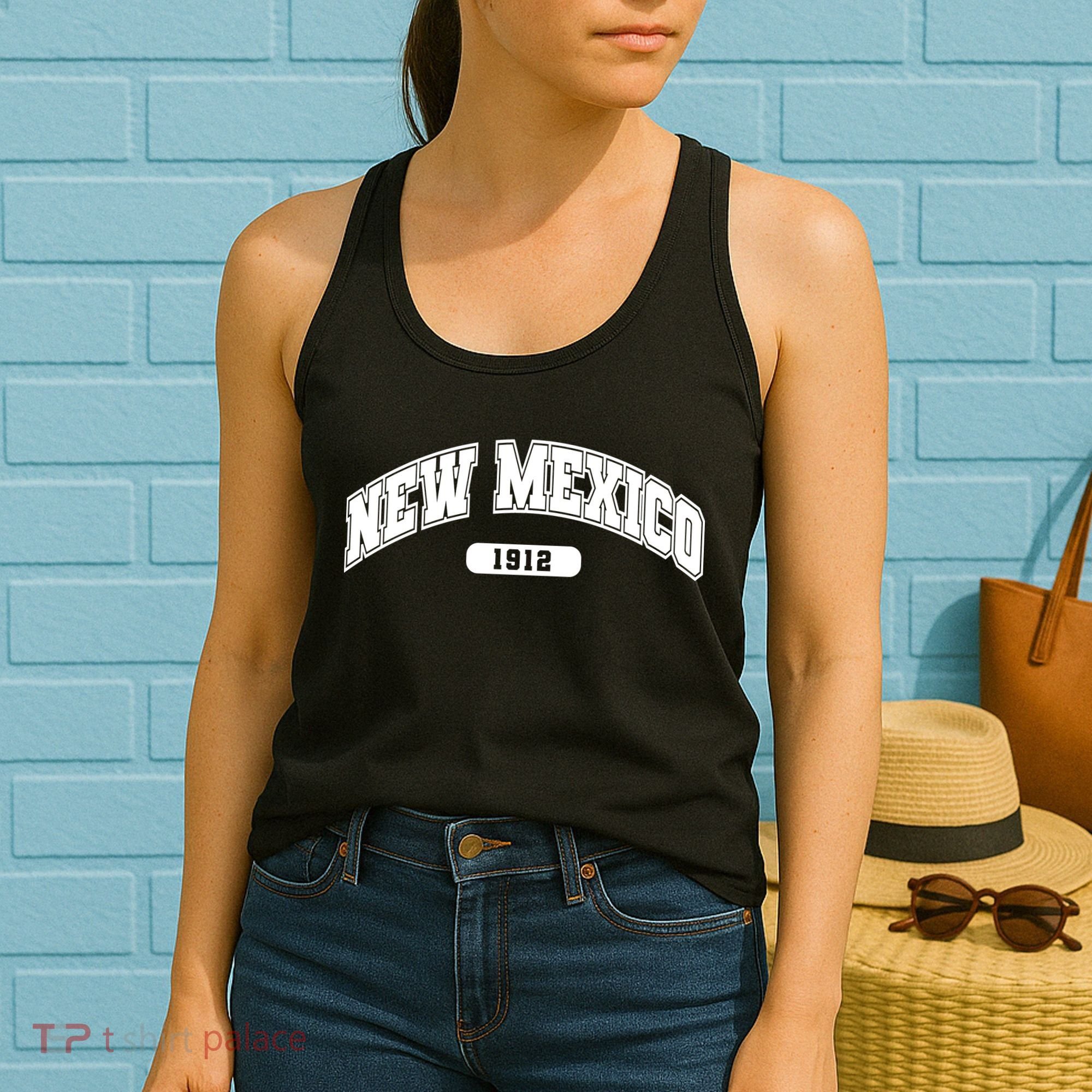 New Mexico Collegiate Style Women's Tank Top