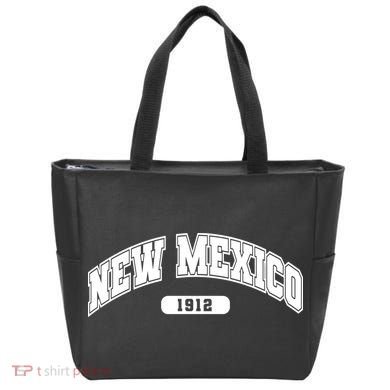 New Mexico Collegiate Style Tote Bag