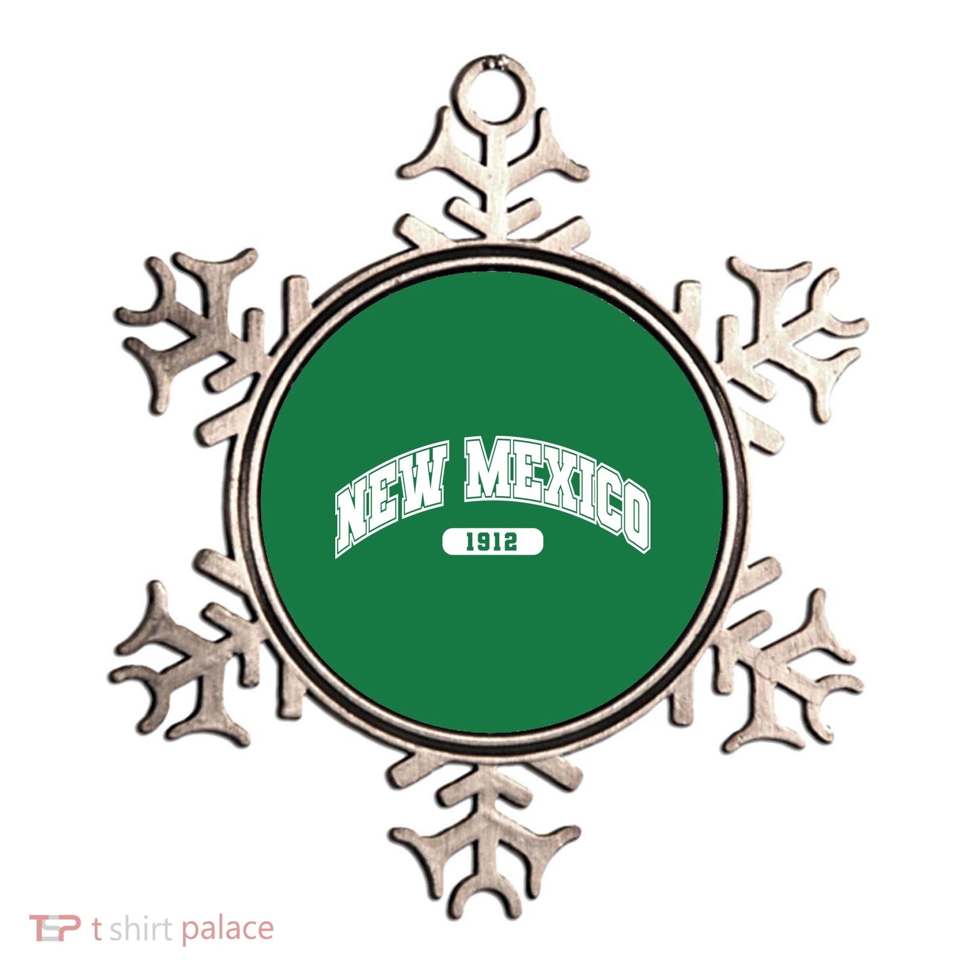 New Mexico Collegiate Style Ornament
