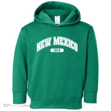 New Mexico Collegiate Style Toddler Hoodie