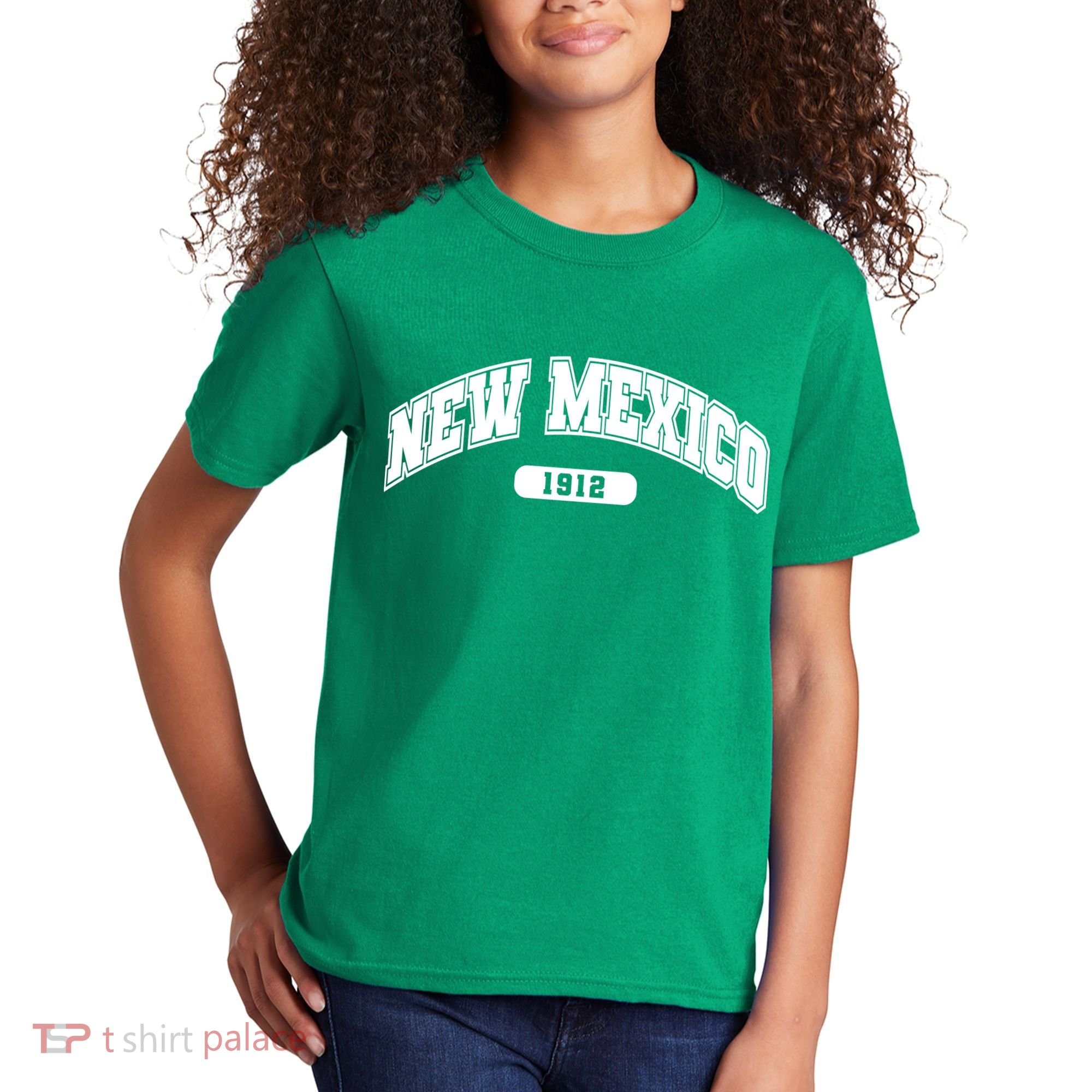 New Mexico Collegiate Style Kids T-Shirt