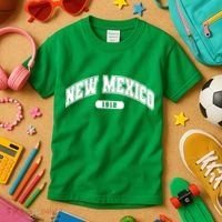 New Mexico Collegiate Style Kids T-Shirt thumb 3