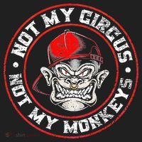 Not My Circus Not My Monkeys Women's Sweatshirt thumb 2