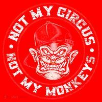 Not My Circus Not My Monkeys Santa Hat thumb 1