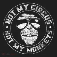 Not My Circus Not My Monkeys Beanie thumb 2