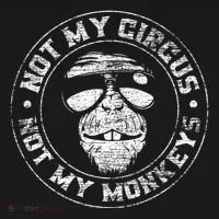 Not My Circus Not My Monkeys Tank Top thumb 6