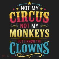Not My Circus Not My Monkeys But I Know The Clowns Hat thumb 2