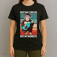 Not My Circus Not My Monkeys Animal Lover T-Shirt thumb 4