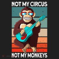 Not My Circus Not My Monkeys Animal Lover Hat thumb 2