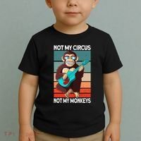 Not My Circus Not My Monkeys Animal Lover Toddler T-Shirt thumb 2