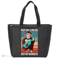 Not My Circus Not My Monkeys Animal Lover Tote Bag thumb 0